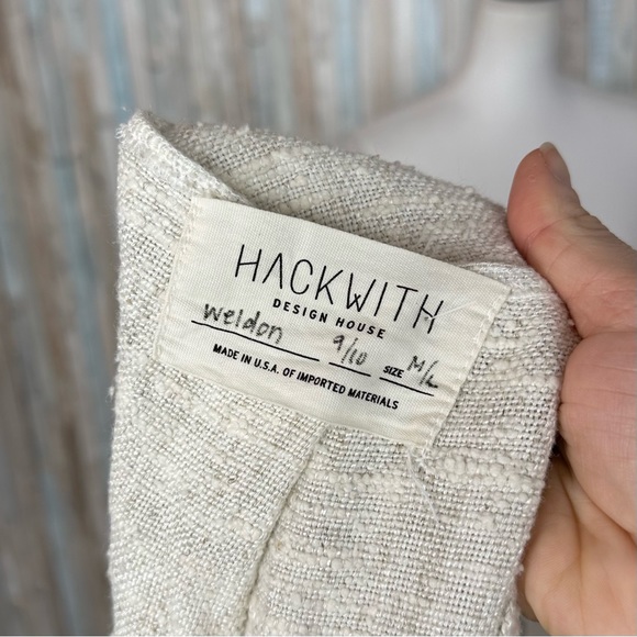 Hackwith Design House M L Weldon Long Midi Tunic Tank Top Dress Boucle Lagenlook - Picture 9 of 11